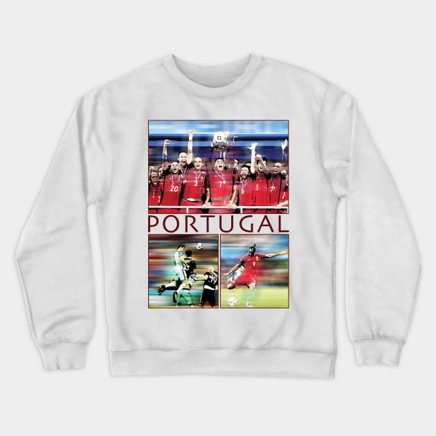 Portugal Crewneck Sweatshirt by paulponte